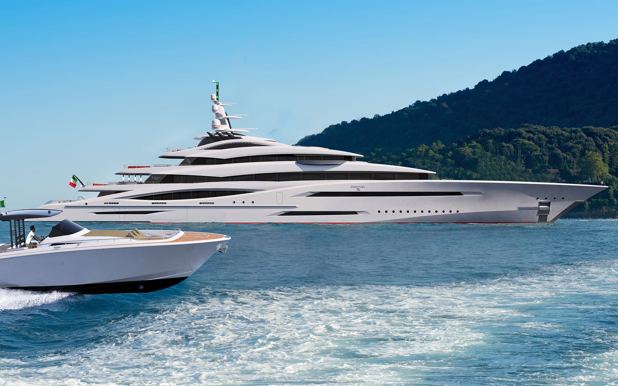 Project Century X — 110m superyacht for sale